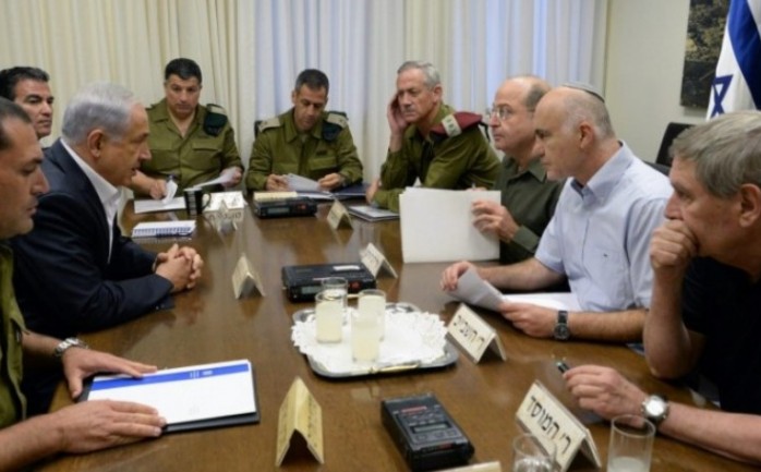 المجلس الوزاري الإسرائيلي المصغر "الكابينيت" يعقد اجتماعًا طارئًا لمناقشة الأوضاع الأمنية الأخيرة على حدود قطاع غزة.