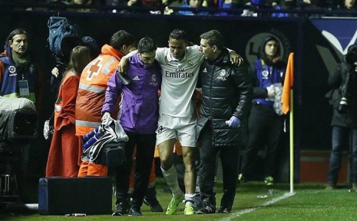كشفت الفحوصات التي خضع لها اللاعب البرازيلي دانيلو لويز دا سيلفا مدافع ريال مدريد الإسباني، أنه لا يعاني من أي إصابة في العظام, وأنه تعرض فقط لكدمة قوية وجروح في كاحله الأيسر.

وكان دانيلو نق