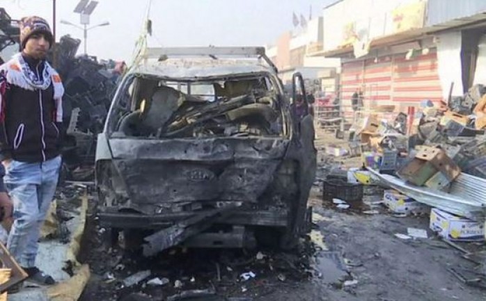 قتل 11 شخصا وأصيب العشرات في انفجار لسيارة مفخخة في سوق شرقي العاصمة العراقية بغداد.

ونقلت وكالة فرانس برس عن المتحدث باسم وزارة الداخلية سعد معن قوله إن أحد أفراد الأمن أطلق النار على سيارة