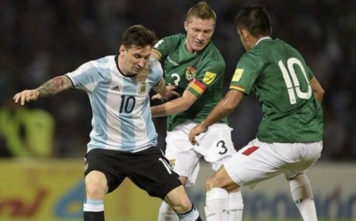 تغلب المنتخب الأرجنتيني على نظيره البوليفي 2-0 فجر الأربعاء ضمن منافسات الجولة السادسة من تصفيات اميركا الجنوبية المؤهلة لكأس العالم 2018، محققاً انتصاره الثالث على التوالي.

سجل هدف