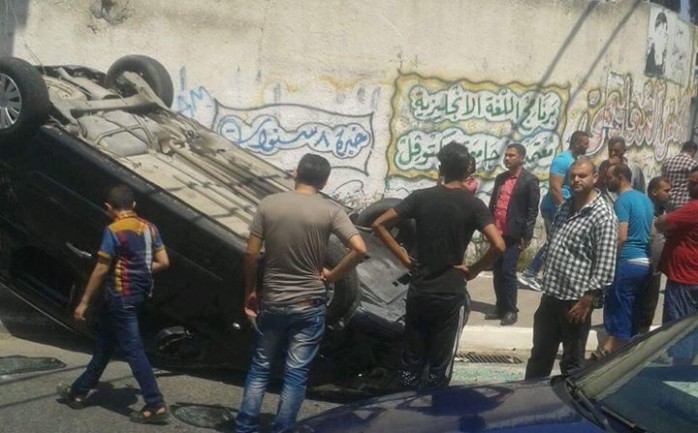 وقع حادث سير مروع اليوم الخميس بالقرب&nbsp;من مدرسة فلسطين وسط مدينة غزة دون وقوع إصابات.

وقال مدير العلاقات العامة والإعلام في شرطة المرور أيمن بارود لـ الوطن