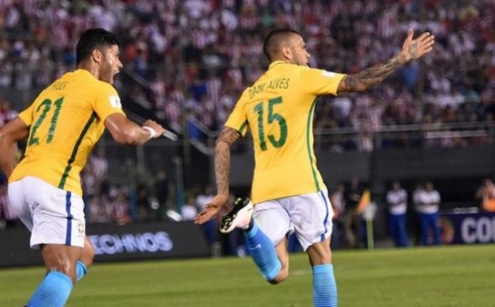 تعادل المنتخب البرازيلي مع نظيره متخب الباراغواي 2-2 فجر الأربعاء، في المباراة التي جمعت المنتخبين ضمن منافسات الجولة السادسة من تصفيات قارة أميركا الجنوبية المؤهلة لنهائيات كأس العالم 2018.
