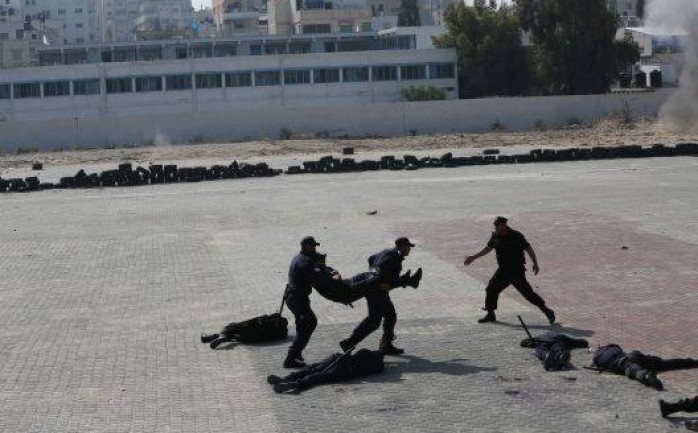 أنهت وزارة الداخلية والأمن الوطني مناورة تدريبية لأجهزتها الأمنية والخدماتية في محافظة غزة، هي الخامسة ضمن سلسلة مناورات تم تنفيذها كل على حدة في محافظات قطاع غزة كافة.