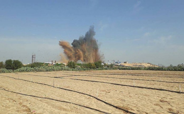قصف إسرائيلي على غزة أمس
