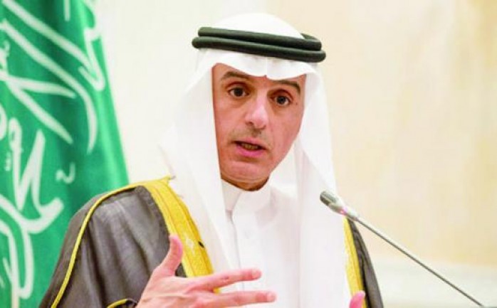 وزير الخارجية السعودي، عادل الجبير يقول، إنه في حال لم يتم حل الأزمة السورية من خلال العملية السياسية، "سيتم عبر السلاح".