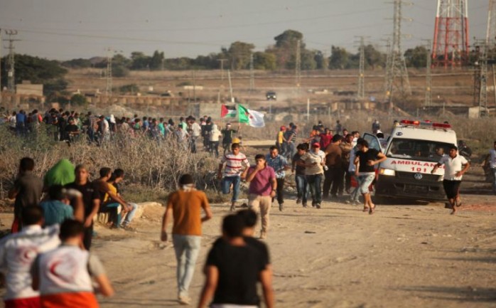مواجهات سابقة مع الاحتلال على حدود قطاع غزة