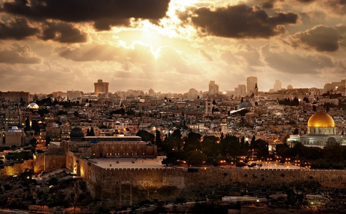 قبة الصخرة المشرفة في مدينة القدس
