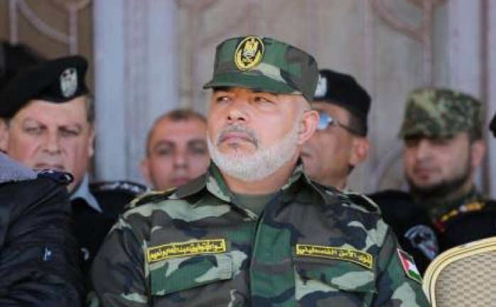 مدير عام قوى الأمن الداخلي في قطاع غزة اللواء توفيق أبو نعيم