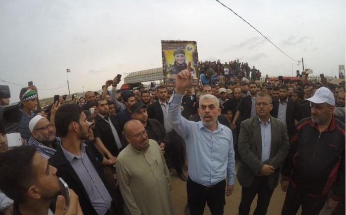 رئيس حركة المقاومة الإسلامية (حماس) يحيى السنوار
