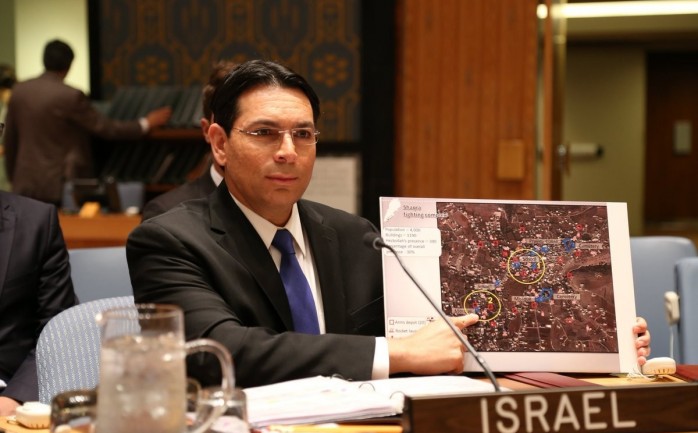 السفير الإسرائيلي لدى الأمم المتحدة، داني دانون
