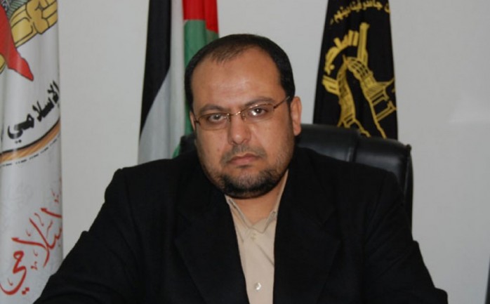 مسؤول المكتب الإعلامي لحركة الجهاد الإسلامي في فلسطين داوود شهاب