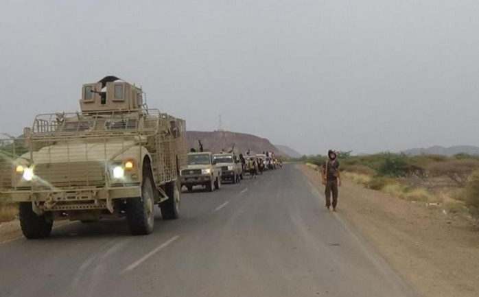 قوات التحالف العربي في مطار الحديدة في اليمن