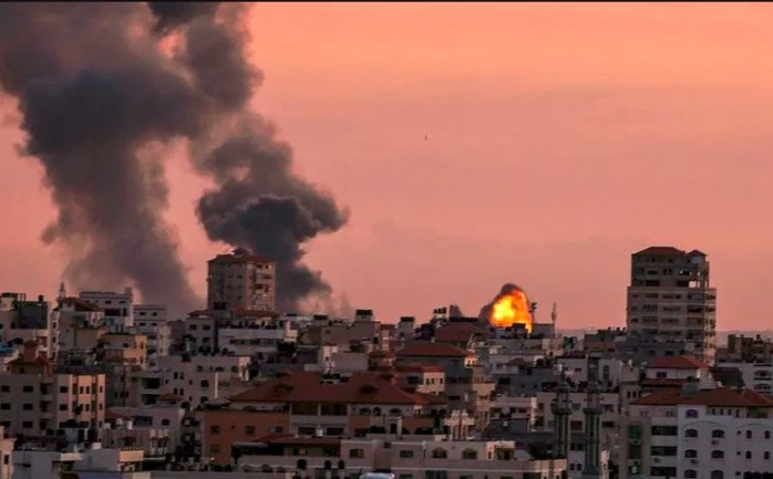 استهداف إسرائيلي سابق لأحد مواقع المقاومة في غزة