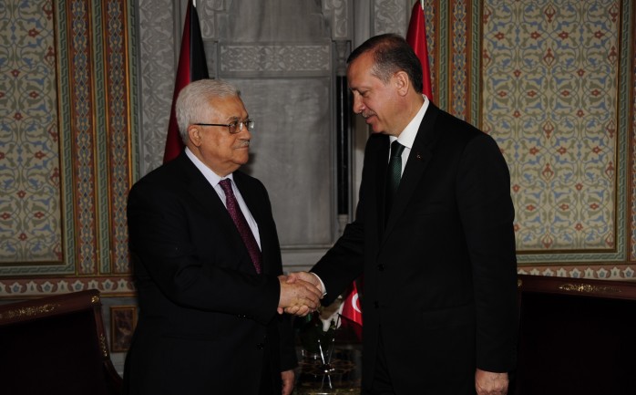 الرئيسان التركي والفلسطيني
