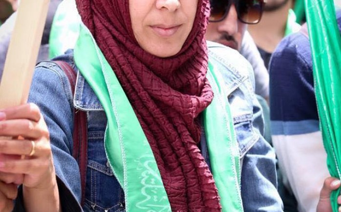 سوزان أبو غنام والدة الشهيد محمد أبو غنام