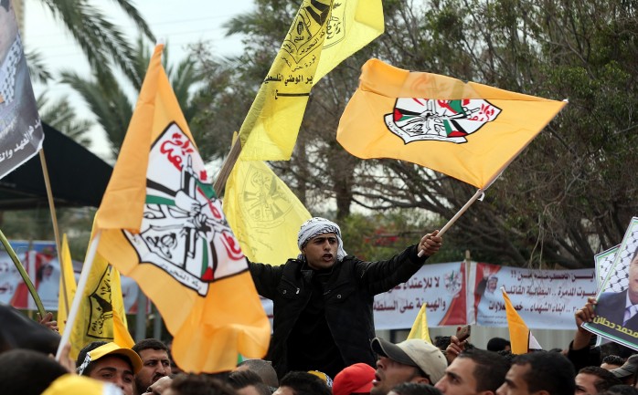كوادر حركة فتح خلال مهرجان سابق في غزة (أرشيف)