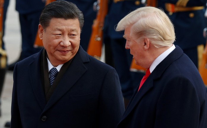 الرئيس الأميركي دونالد ترمب والرئيس الصيني