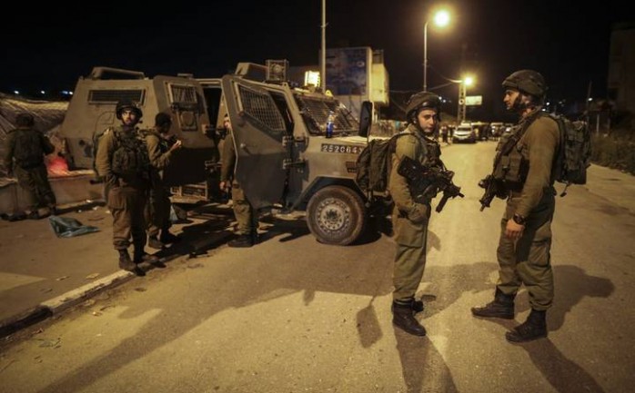قوات الاحتلال الإسرائيلي خلال اقتحامها مدينة قلقيلية