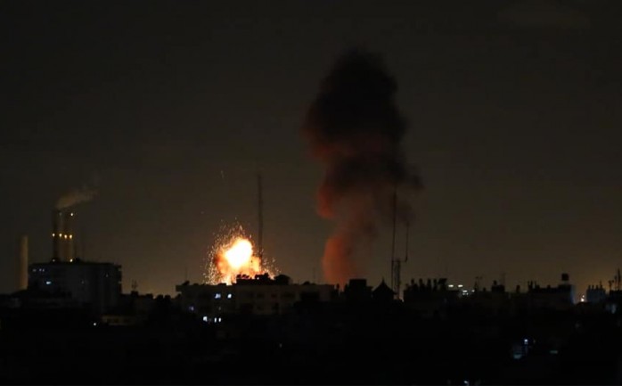 استهداف إسرائيلي على قطاع غزة مساء الجمعة