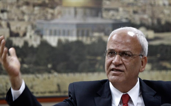 أمين سر اللجنة التنفيذية لمنظمة التحرير الفلسطينية صائب عريقات