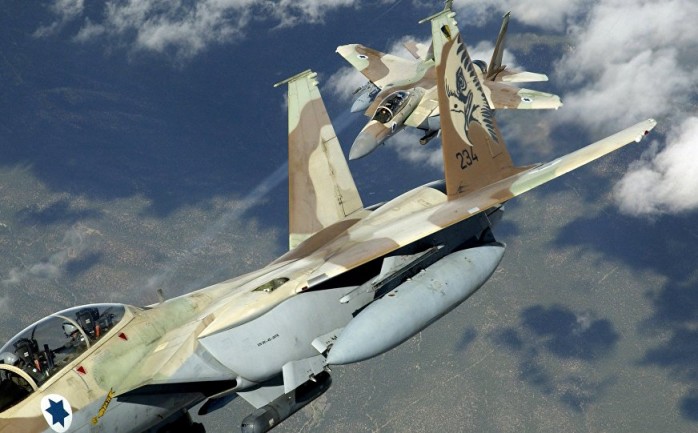 طائرات حربية إسرائيلية_ أرشيفية