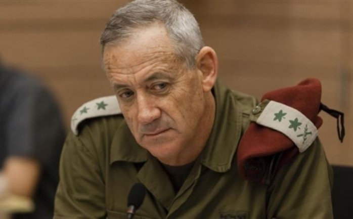 رئيس أركان الجيش الإسرائيلي السابق، بيني غانتس