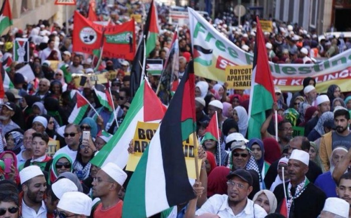 فعاليات في جنوب أفريقيا تضامنا مع فلسطين