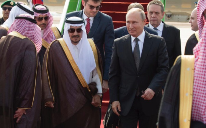 وصول الرئيس الروسيي الأراضي السعودية