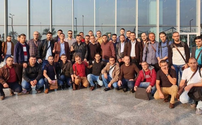 وصول المعلمين المنتدبين من قطاع غزة إلى الكويت