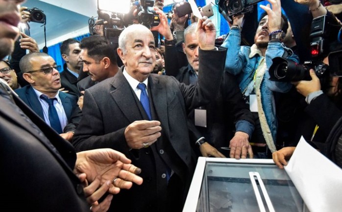 فوز المرشح عبد المجيد تبون برئاسة الجزائر