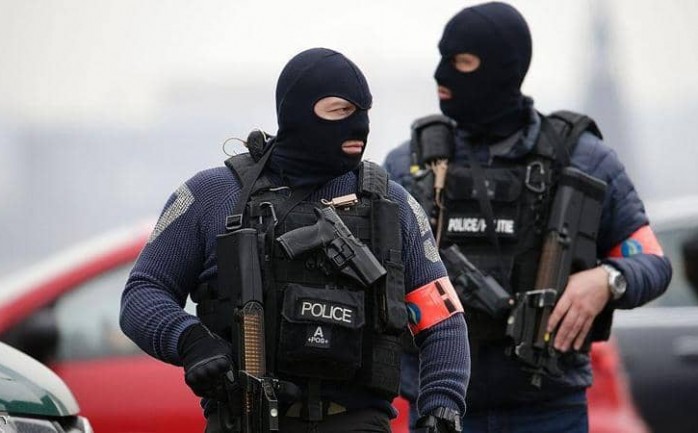 أفراد من الشرطة البلجيكية