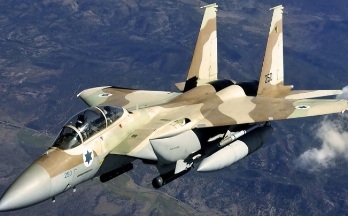 طائرة حربية إسرائيلية- أرشيفية