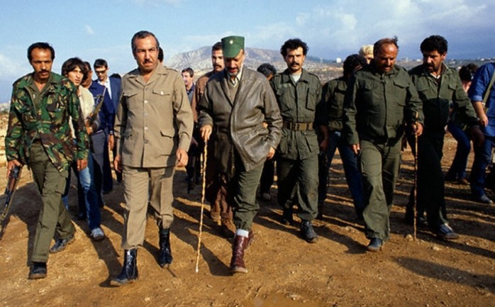 قيادة حركة فتح في الثمانينات