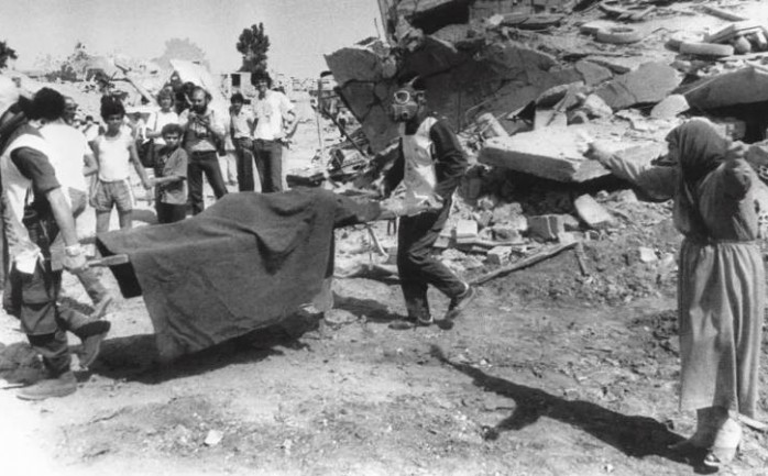 صورة لمجزرة "حمام الشط" عام 1985