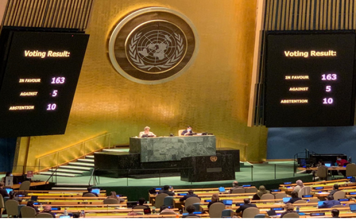 صورة أرشيفية لاجتماعات الأمم المتحدة