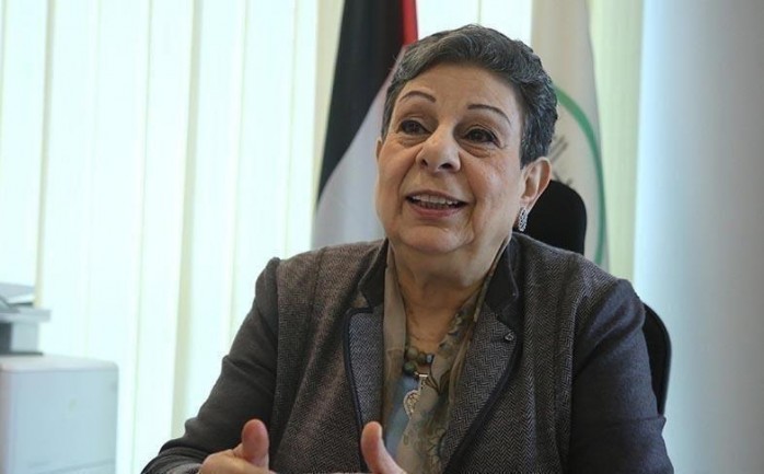 عضو اللجنة التنفيذية لمنظمة التحرير الفلسطينية حنان عشراوي