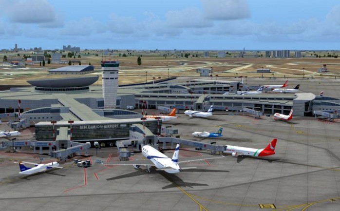 صورة لمطار "بن غوريون"