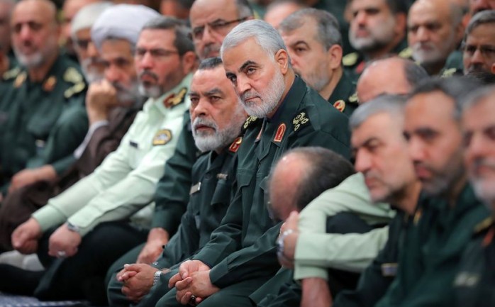 صورة أرشيفية لقائد الحرس الثوري الإيراني قاسم سليماني