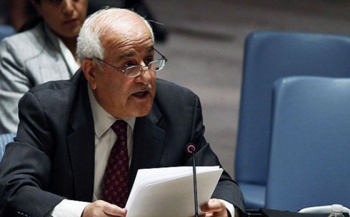 المندوب الدائم لدولة فلسطين لدى الأمم المتحدة الوزير رياض منصور