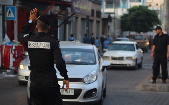 إدارة المرور والنجدة بالشرطة في غزة