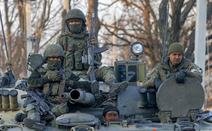 قوات روسية في دونيتسك
